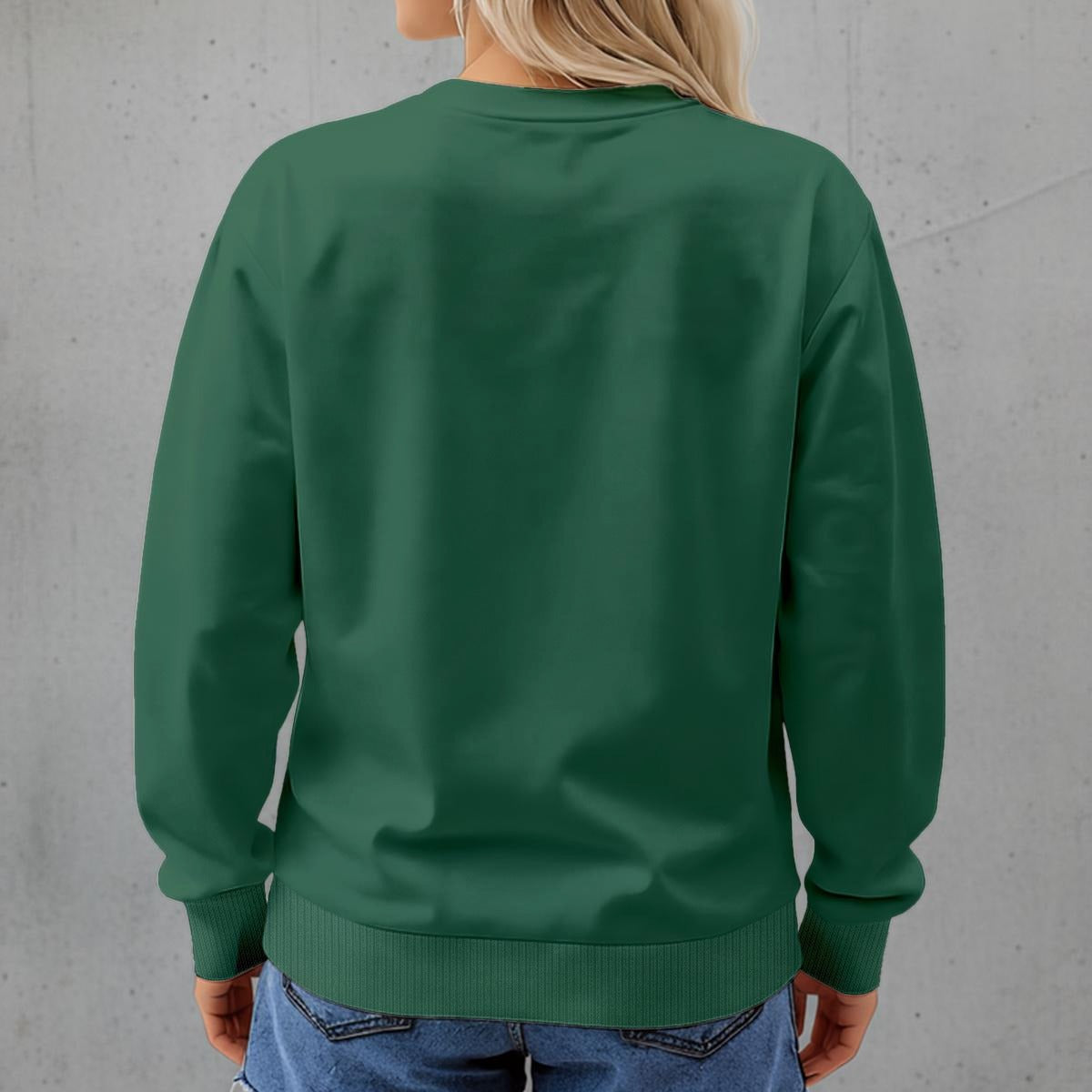 Women's Fleece Crew Neck Sweatshirt|DTF