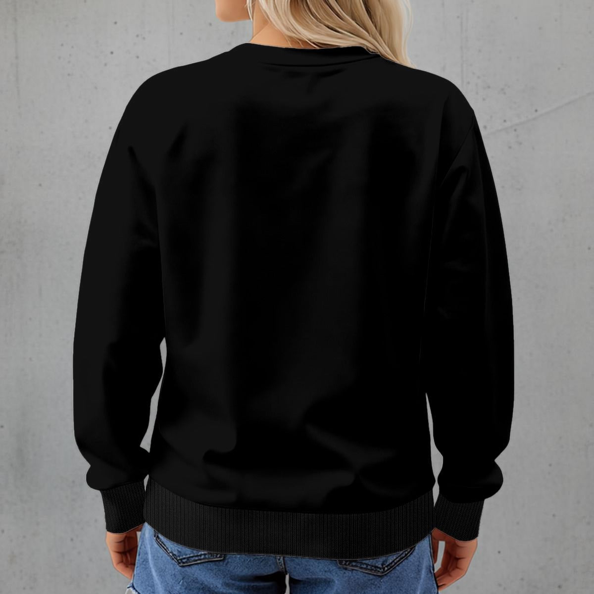 Women's Fleece Crew Neck Sweatshirt|DTF