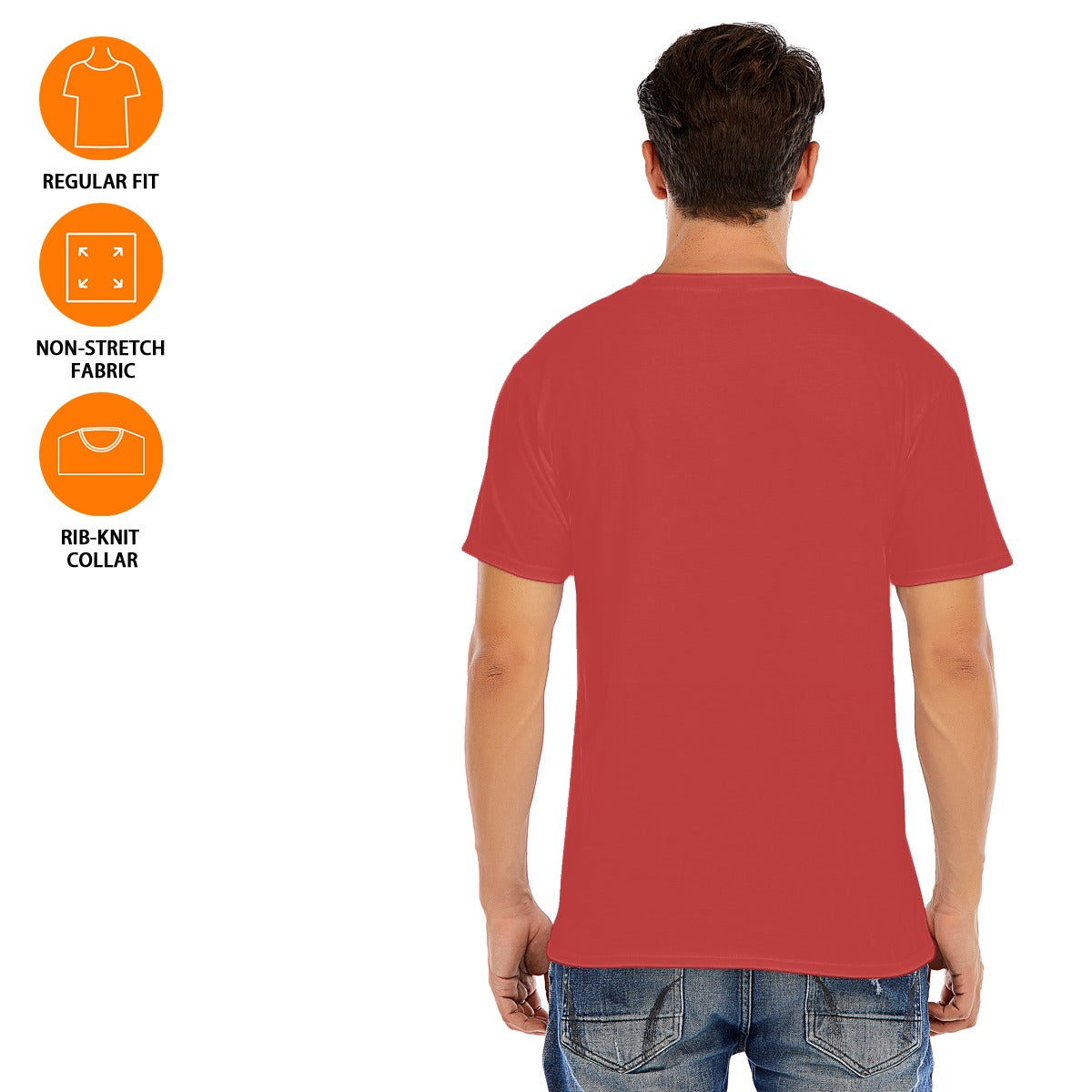 Unisex O-neck Short Sleeve T-shirt | 180GSM Cotton (DTF)