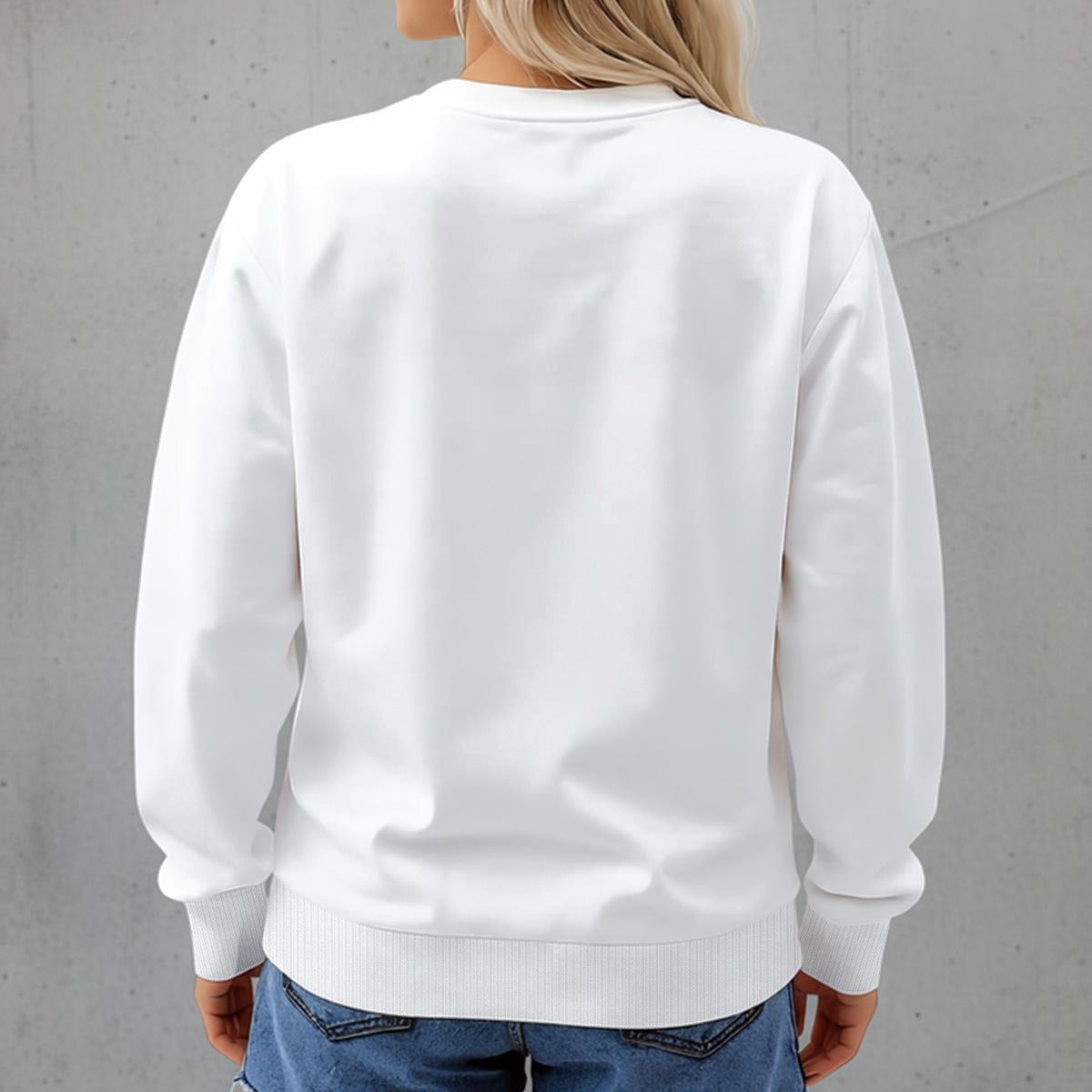 Women's Fleece Crew Neck Sweatshirt|DTF