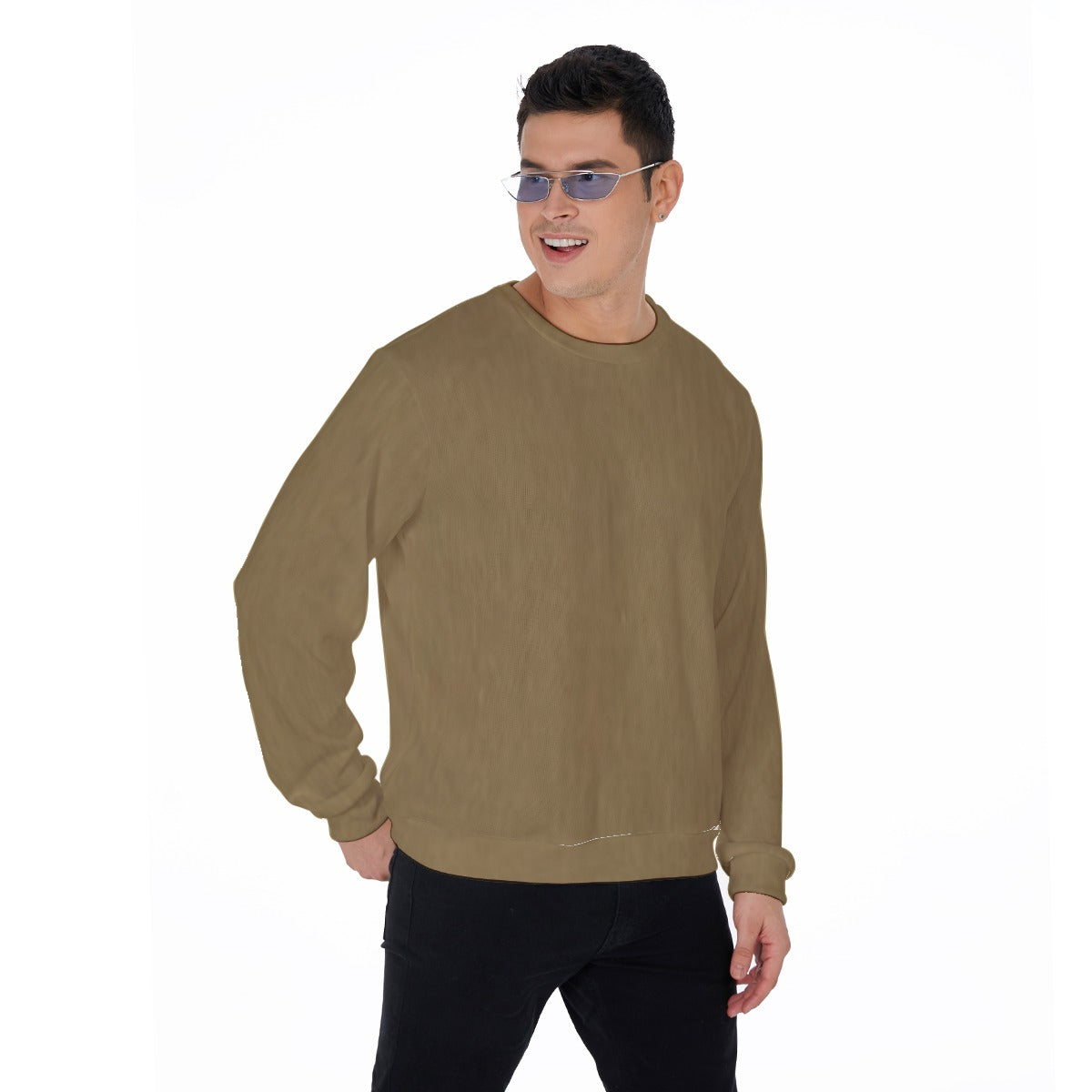 All-Over Print Men's Sweater
