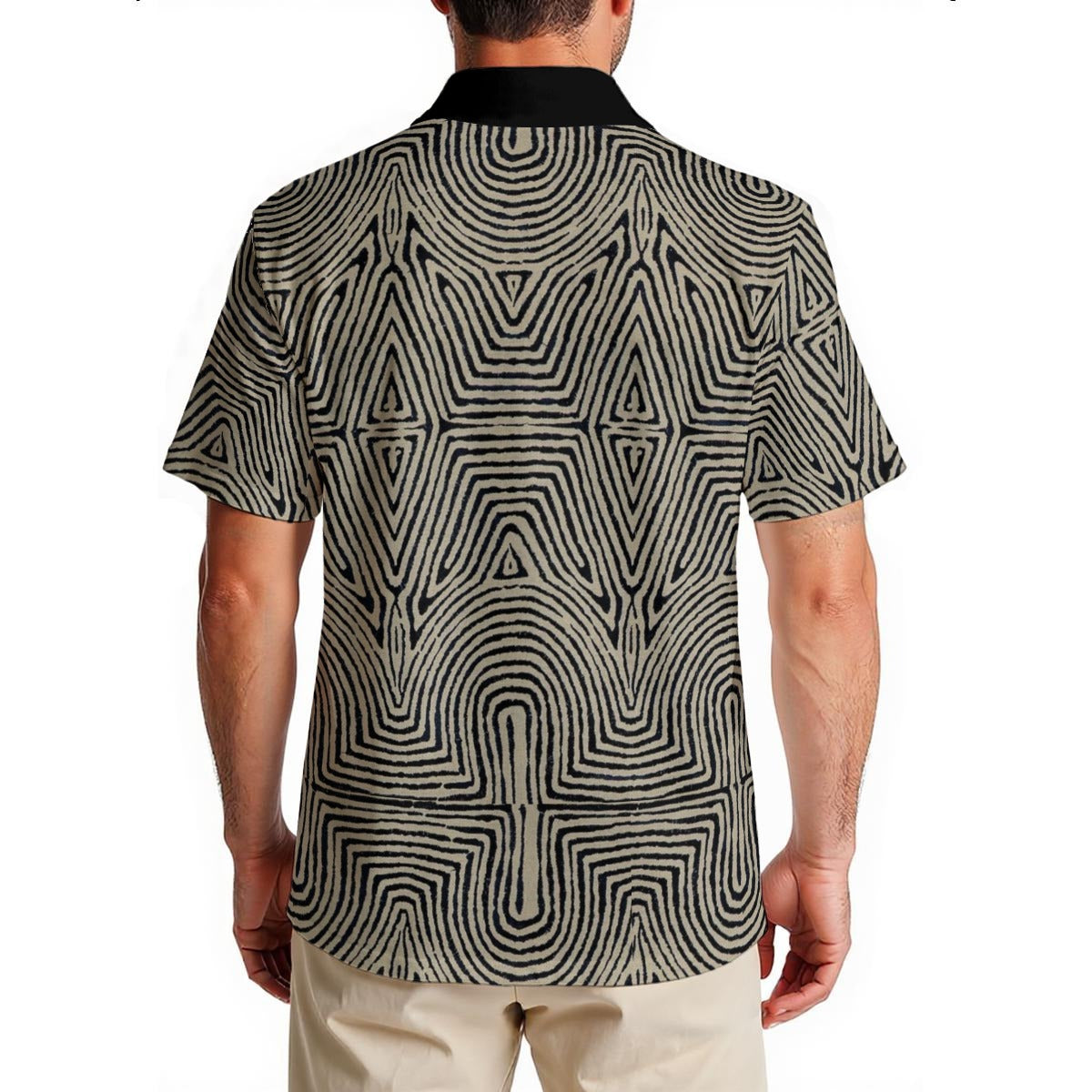 All-Over Print Men's Hawaiian Shirt|150GSM