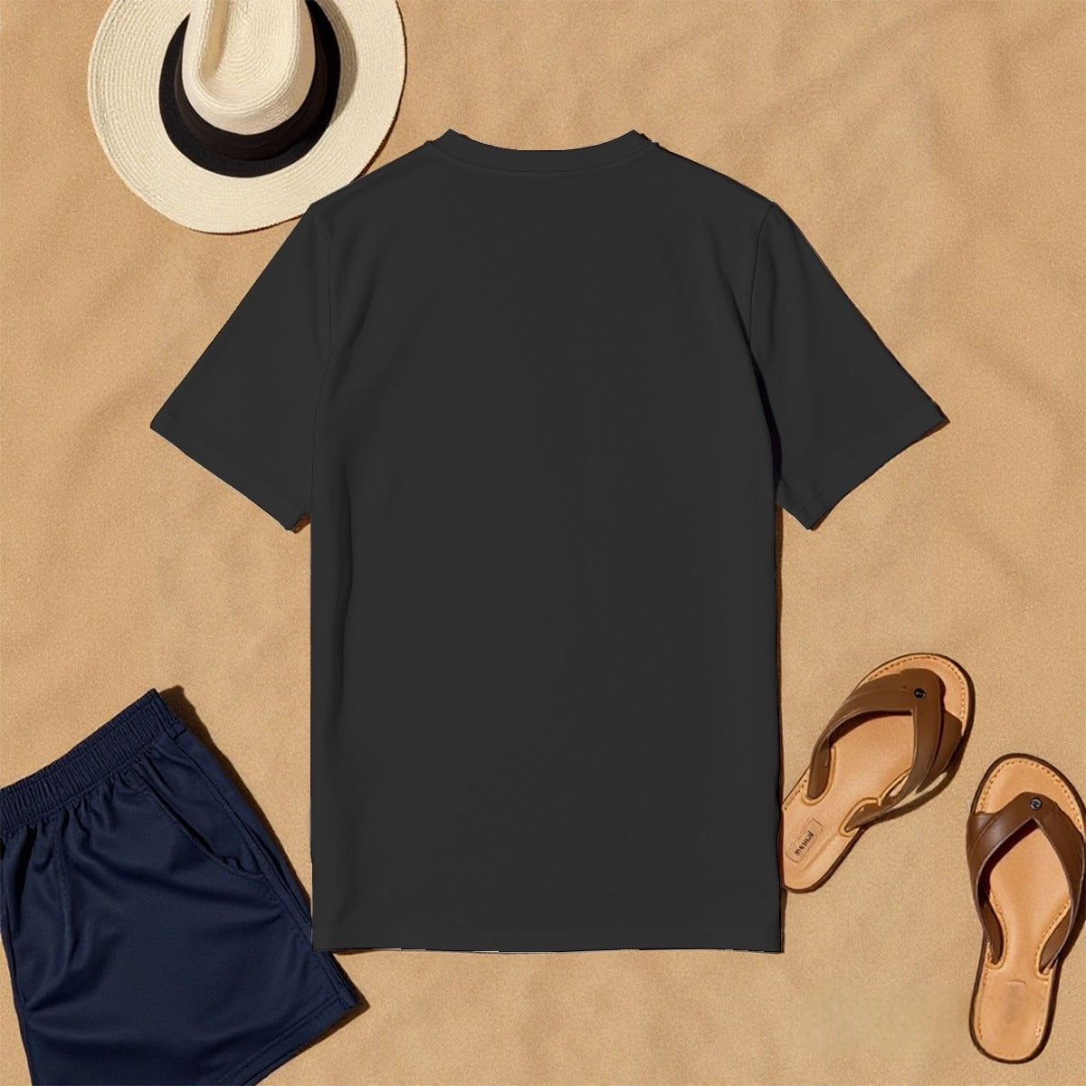 All-Over Print Men's O-Neck T-Shirt | 190GSM Cotton