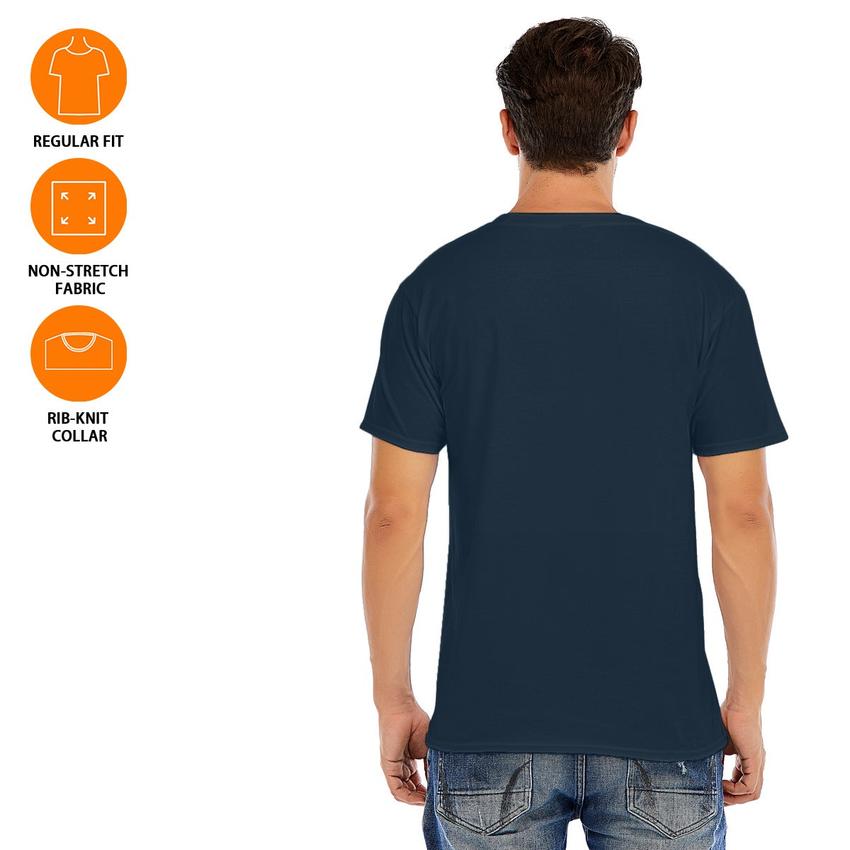 Unisex O-neck Short Sleeve T-shirt | 180GSM Cotton (DTF)