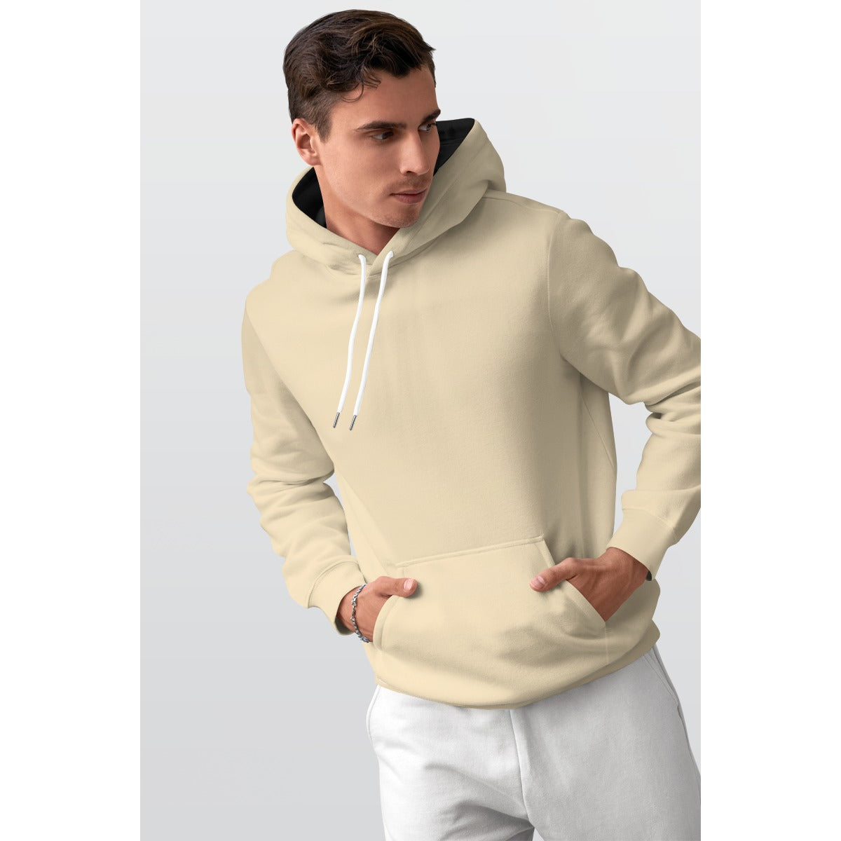 All-Over Print Men's Thicken Pullover Hoodie