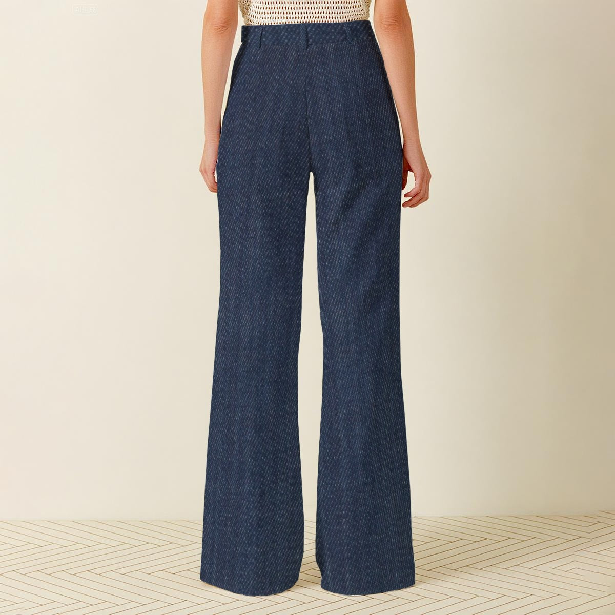 All-Over Print Women's Wide Leg Pants