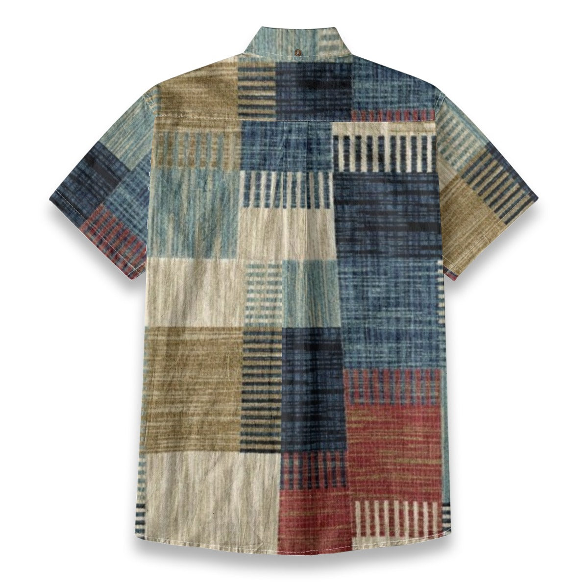 All-Over Print Men's Breathable Cotton Shirt|125GSM