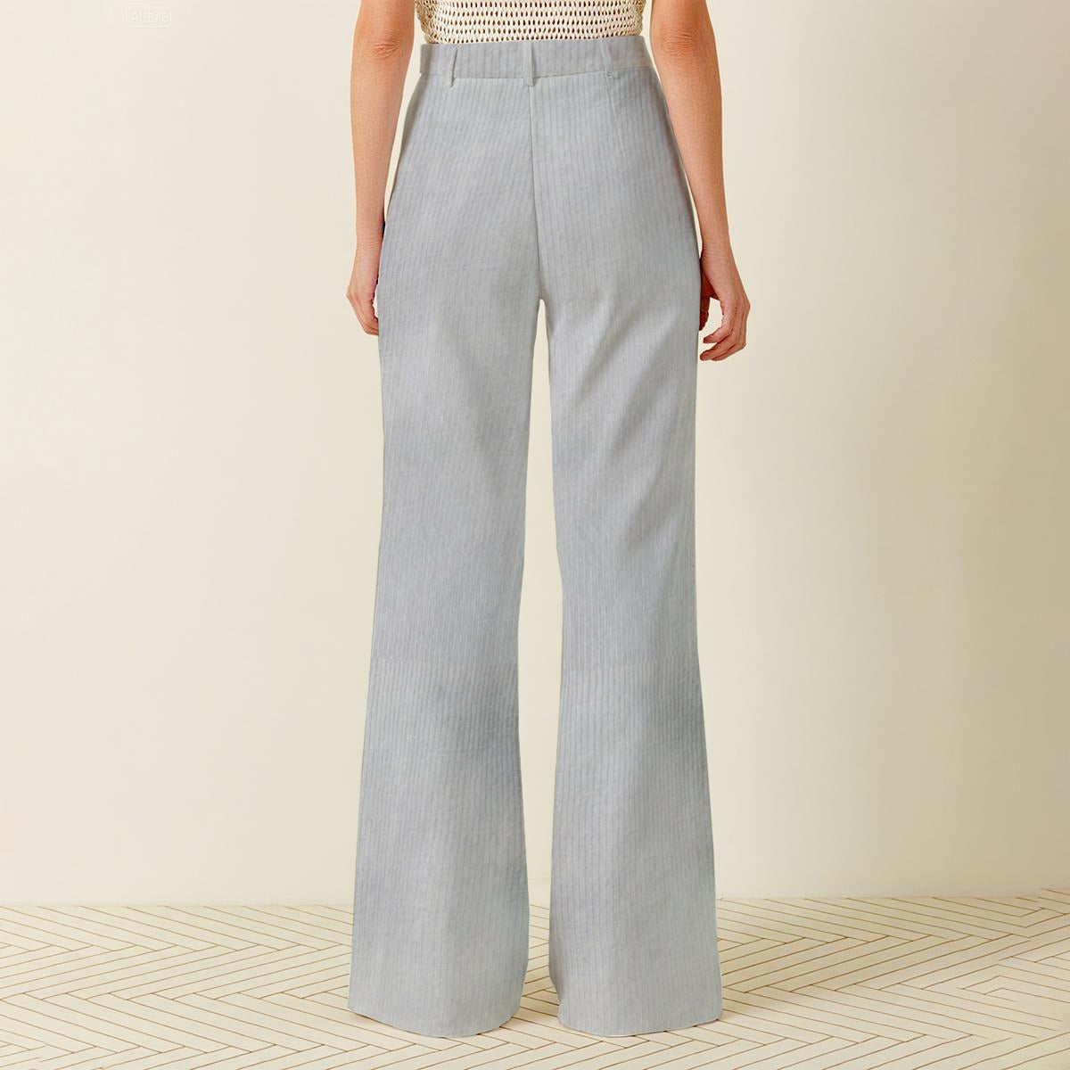 All-Over Print Women's Wide Leg Pants