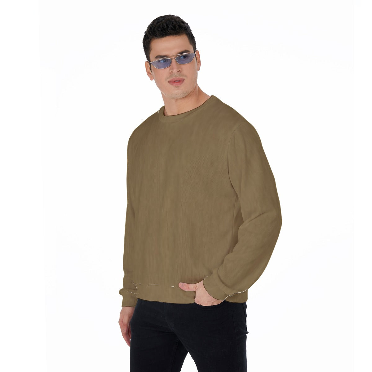 All-Over Print Men's Sweater