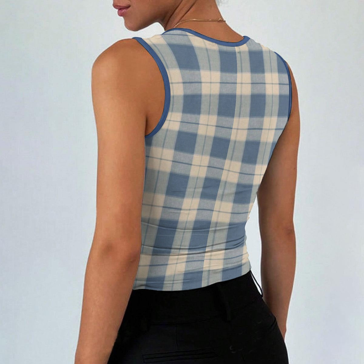 All-Over Print Women’s Sleeveless Square Neck Tank Top