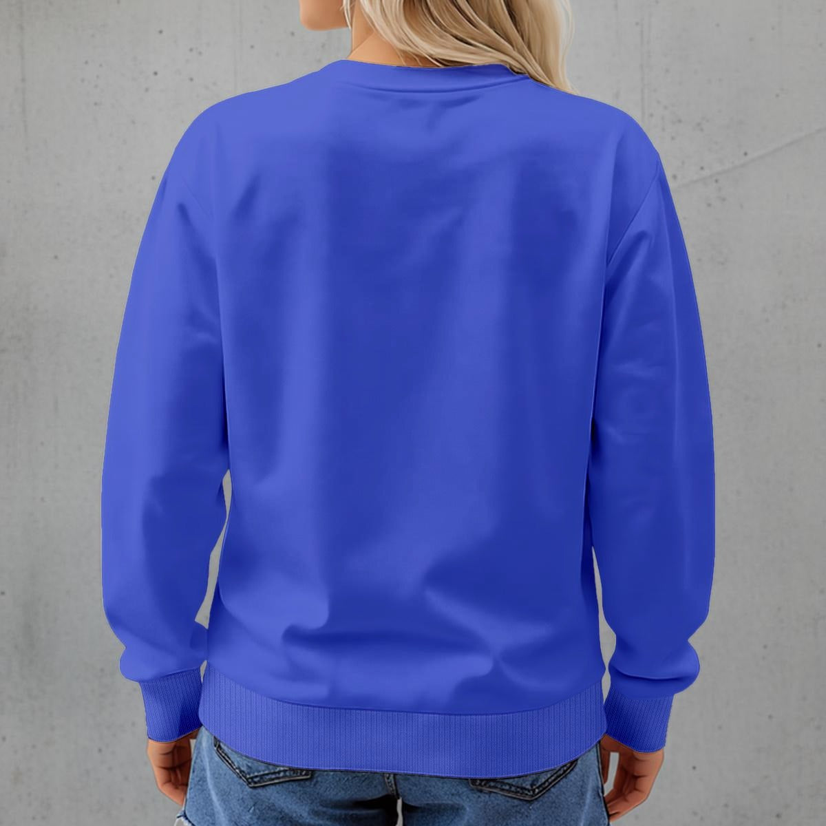 Women's Fleece Crew Neck Sweatshirt|DTF