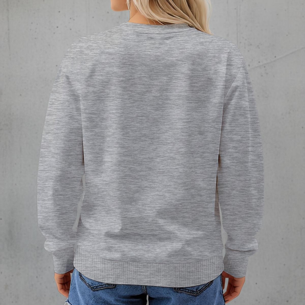 Women's Fleece Crew Neck Sweatshirt|DTF
