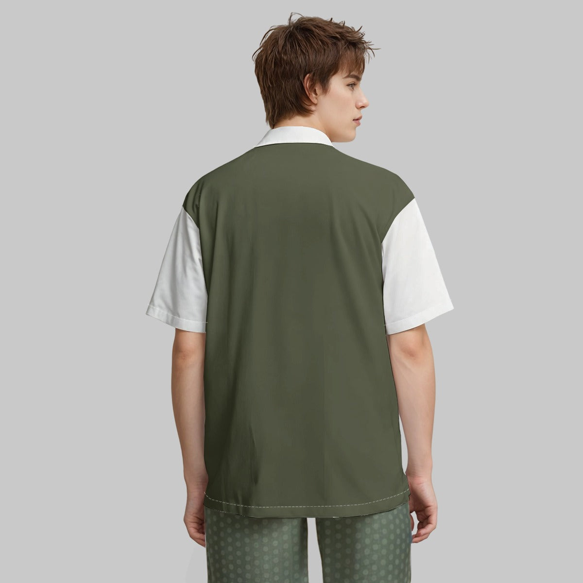 All-Over Print Hawaiian Shirt With Pocket|115GSM Cotton poplin