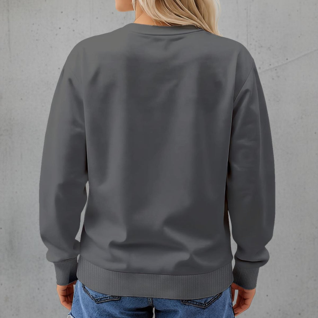 Women's Fleece Crew Neck Sweatshirt|DTF