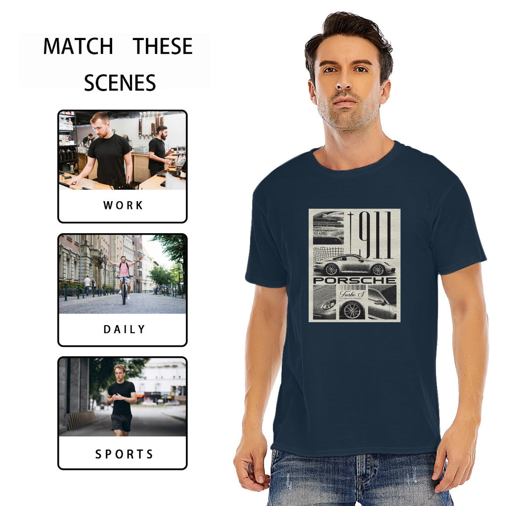 Unisex O-neck Short Sleeve T-shirt | 180GSM Cotton (DTF)