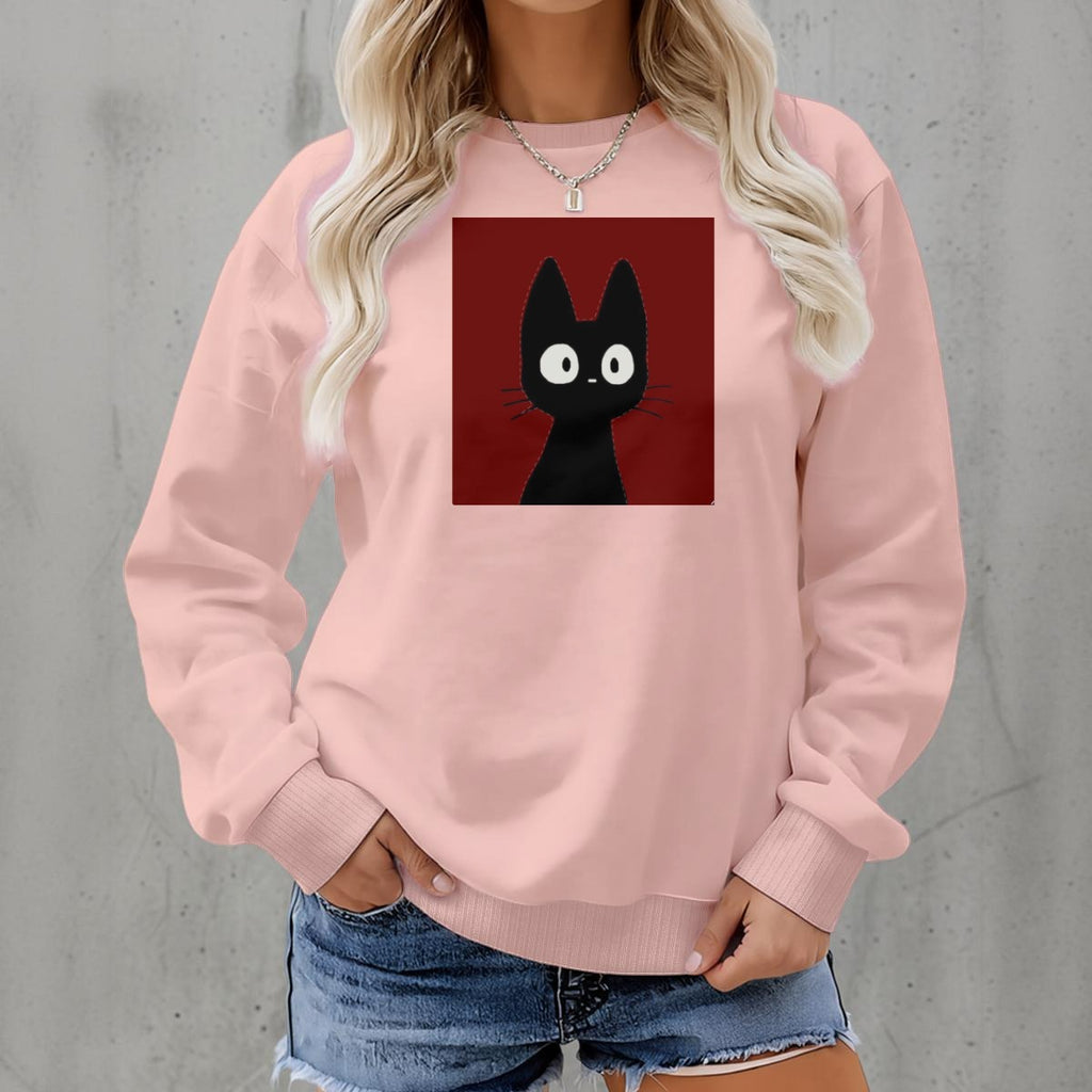 Women's Fleece Crew Neck Sweatshirt|DTF
