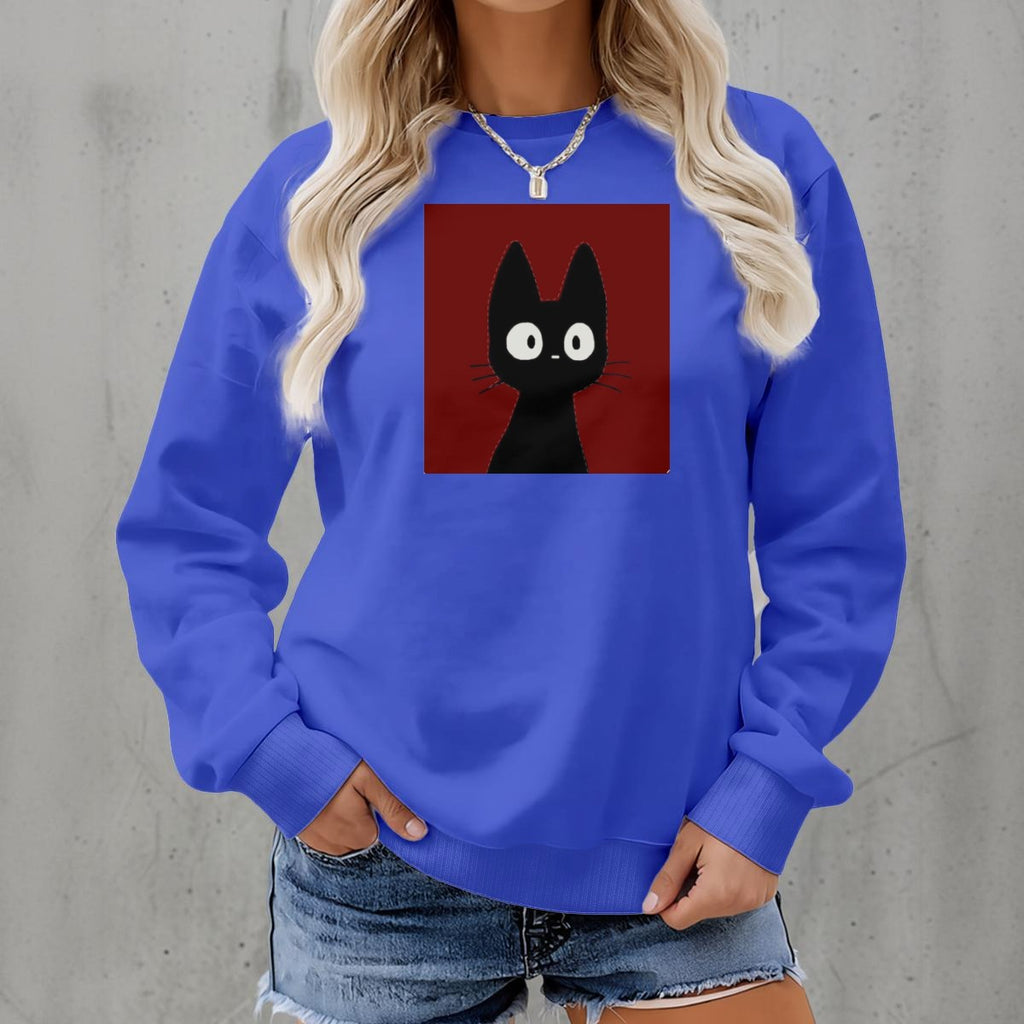 Women's Fleece Crew Neck Sweatshirt|DTF