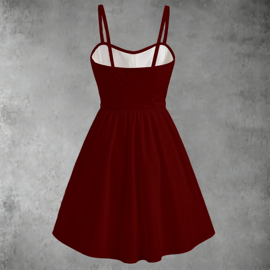 All-over print Women's Spaghetti Strap Dress