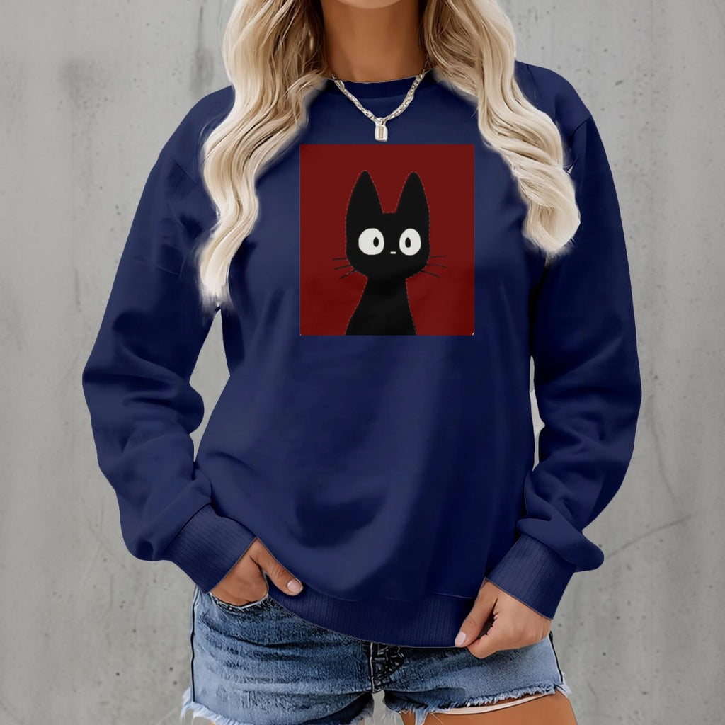 Women's Fleece Crew Neck Sweatshirt|DTF